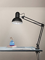 Светильник настольный на струбцине, E27, 40 Вт, черный, абажур черный, Lofter, SPE17156-24 - фото 4