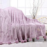 Плед Sofi De MarkO евро (220х230 см) велсофт, Помпон №5 П-Бб5 фиолетовый - фото 2