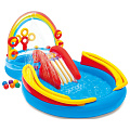 Игровой центр-бассейн Intex, 297х193х135 см, Радуга, 57453/57453NP, 201 л, горка, от 2 лет