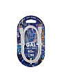 Кабель Type-C, GAL, 3 А, 1 м, силикон, белый, CU-6164 - фото 4