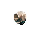 Переходник 1/2&amp;quot;х3/8&amp;quot;, 15х10, г-ш, никель, внутренняя/наружная, РМС - фото 2