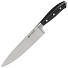 Нож кухонный Daniks, Black, шеф-нож, нержавеющая сталь, 20 см, рукоятка пластик, 161520-1 - фото 3