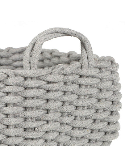 Корзина 34х28х15 см, прямоугольная, плетеная, Y4-8939