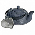 Чайник заварочный фарфор, 0.8 л, с фильтром, Ф19-022R, серый - фото 2