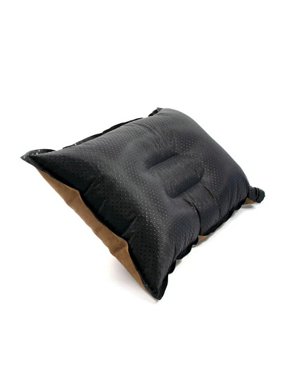 Подушка самонадувающаяся Следопыт, 46х30х8 см, премиум, коричневая, PF-KS-08