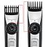 Машинка для стрижки волос и бороды, Delta Lux, DE-4208A, аккумуляторная, 2 Вт, черная, 2 в 1 - фото 3