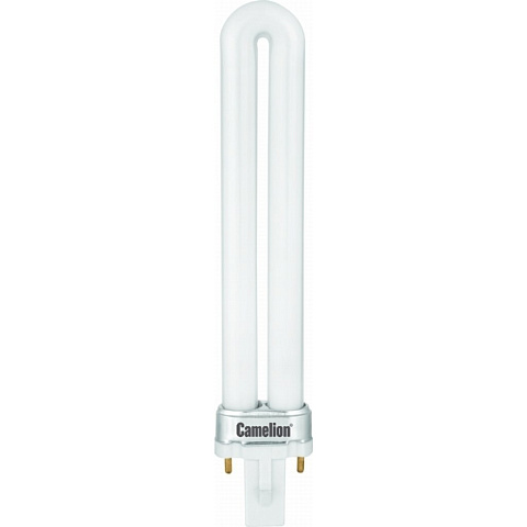 Энергосберегающая лампа 9Вт 110-230В, универсальная, холодный свет 4200К, Camelion LH9-U/842/G23