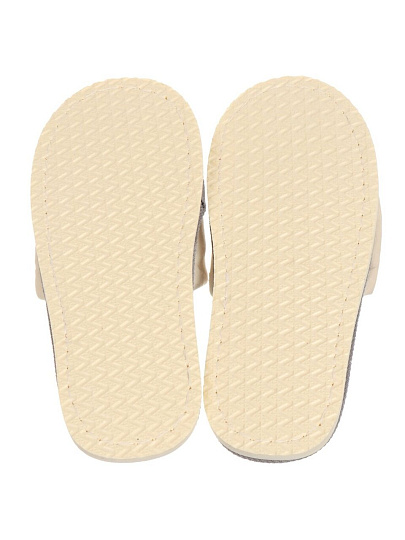 Тапки для женщин, бежевый, серые, р. 38-39, открытые, С зайчиком, А-78-139-12