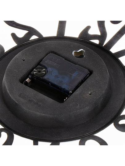 Часы настенные, кварцевые, 40 см, тихий ход, круглые, полимер, Y4-6866