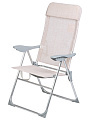 Шезлонг пляжный складной, металл, 61х64х109 см, 100 кг, Green Days, YT-36-mel - фото 3