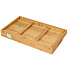 Столик для завтрака бамбук, 50х30х6 см, прямоугольный, ST24050B-2 - фото 3