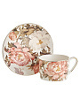 Набор чайный фарфор, 14 предметов, на 6 персон, 250 мл, Beatrix, Японский пион, МЛ161P/14, подарочная упаковка - фото 6