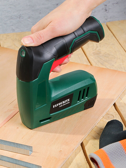 Степлер аккумуляторный 4-10 мм, 53/47, 30 уд/мин, 4 В, Favourite, USB 5304PEN, 121555304