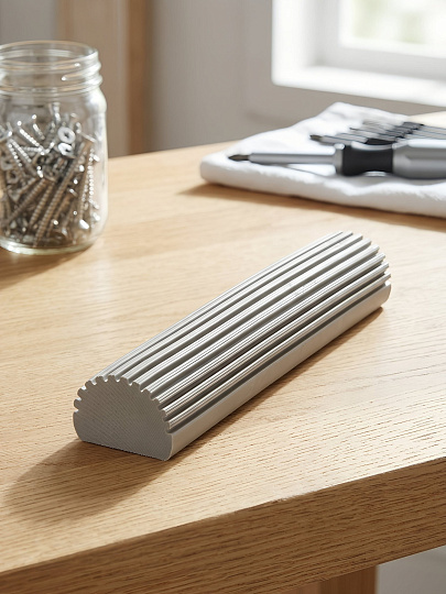 Сменная насадка для швабры DS-1352, 27см, ПВА, серый, BClean