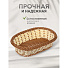 Корзина декоративная, 23х15 см, овальная, плетеная, Y4-5686 - фото 5