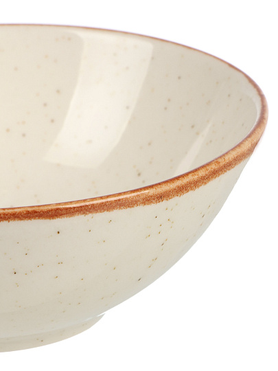 Салатник фарфор, 14 см, Теплый песок, Daniks, 15СЛ14006