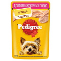 Корм для животных Pedigree, 80 г, для собак миниатюрных пород, паштет, курица, F5881