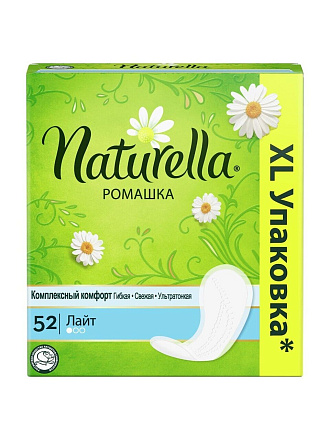 Прокладки женские Naturella, Ромашка Лайт, ежедневные, 52 шт, 0001041189