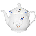 Чайник рококо &amp;quot;гуси&amp;quot; 1,1 л, 676-045