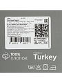 Набор полотенец 2 шт, 50x90, 70x140 см, 100% хлопок, 450 г/м2, Silvano, Рона, светло-серый, Турция - фото 14