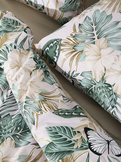 Постельное белье 2-спальное, простыня 215х240 см, 2 наволочки 70х70 см, пододеяльник 175х210 см, Для Snoff, поплин, Джианна