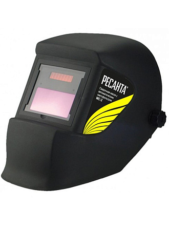 Маска сварщика хамелеон, с ручной регулировкой, Ресанта, МС-2, 4-13 DIN, 65/14
