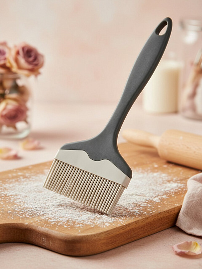 Кисточка кулинарная силикон, 22.5 см, навеска, Atmosphere, Triumph, AT-K4504