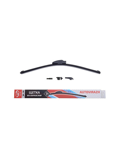 Щетка стеклоочистителя Autovirazh, бескаркасная, 20&quot;/50 см, AV-155Y, AV-002015