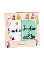 Набор кухонный 2 шт, фартук 72х80см + полотенце 50х60см, 100% хлопок, Dinosti, Готовлю с любовью