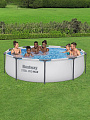 Бассейн каркасный Bestway, 305х76 см, Steel Pro Max, 56408, фильтр-насос, 4678 л - фото 2