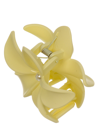 Заколка в форме цветка, цвета микс, 8см, A110098