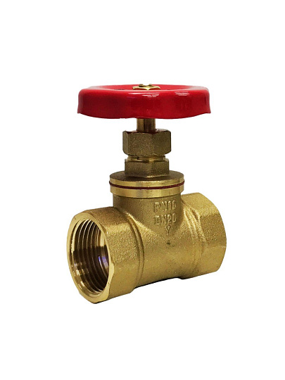 Вентиль г-г, латунь, DN 20, 15Б1п, Ciao, STI