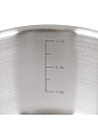 Кастрюля нержавеющая сталь, 3.4 л, крышка стекло, Daniks, Бонн, GS-01319-20CA, индукция - фото 11