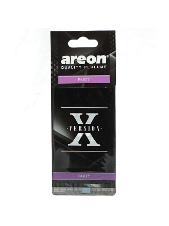 Ароматизатор в машину подвесной, сухой, Areon, X-Version Парти, 704-AXV-001