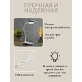 Светильник настольный на подставке, с USB, белый, абажур белый, YT-DT-081 - фото 8