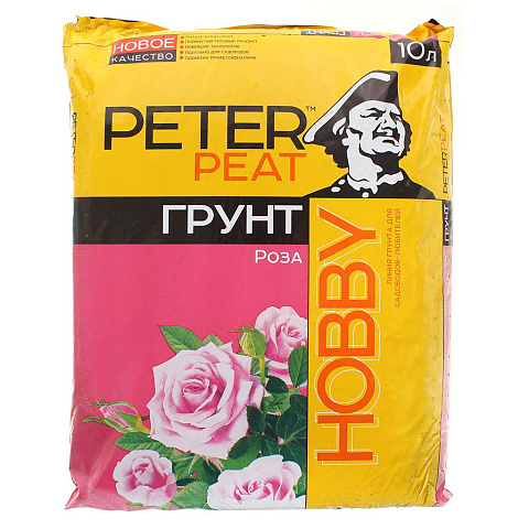 Грунт Hobby, для роз, 10 л, Peter Peat