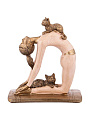 Фигурка декоративная полирезина, Йога Фьюжн, 13.5х7х15 см, Lefard, 162-949