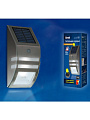 Фонарь садовый Uniel, Sensor USL-F-164/MT170, на солнечной батарее, настенный, 0.3 Вт, металл, 75х17 см - фото 5