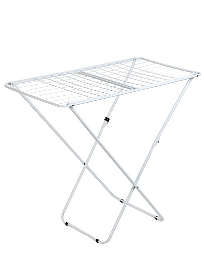 Сушилка для белья напольная, полотно 18 м, 182х55х100 см, складная, 18 прутьев, 18 кг, 120501