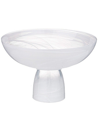 Блюдо стекло, круглое, 21 см, на ножке, Murano, Bronco, 336-189