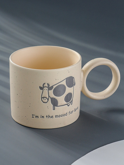 Кружка фарфор, 340 мл, Веселая ферма, Millimi, 806-926, в ассортименте