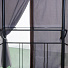 Шатер с москитной сеткой, коричневый, 1.75х1.75х2.75 м, шестиугольный, с барным столом и забором, Green Days - фото 12