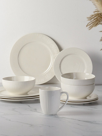 Сервиз столовый керамика, 16 предметов, на 4 персоны, Jewel, Шармель, ПС0029-50