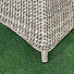Мебель садовая Green Days, Оазис 2, бежевая, стол, 118х118х75 см, 4 кресла, подушка серая, CYH1949W-1 - фото 7