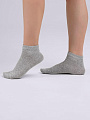 Носки жен, хлопок, Clever, мел сер, р.23, L2002, укороч - фото 2