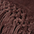 Плед евро, 200х240 см, 100% полиэстер, Silvano, Флоренция Бахрома, шоколадный, TSF-200-2 - фото 2