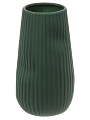 Ваза керамика, настольная, 24х13 см, Изумруд, A060218, зеленая - фото 3