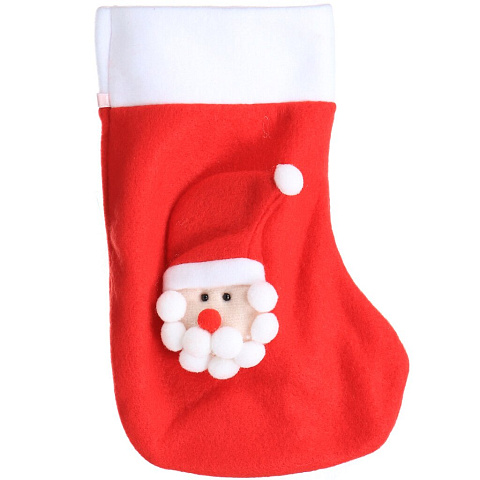 Носок новогодний Дед Мороз 42512, 24х14 см