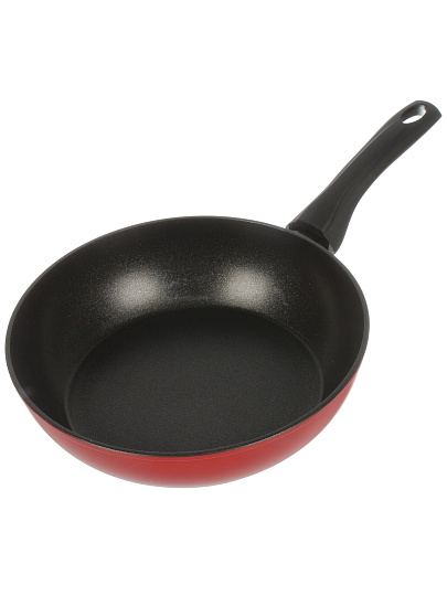 Сковорода литой алюминий, 26 см, антипригарное покрытие, Гурман, Fresh red, индукция, ГМ2601Фк