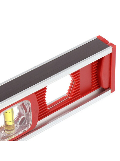 Уровень пластик, магнитный, 600 мм, 3 глазка, Bartex, HJ-98F-2